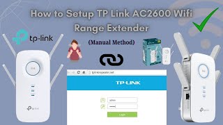 How to setup TPLink AC2600 wifi range extender  TPLink AC2600 wifi extender configuration [upl. by Essinger]