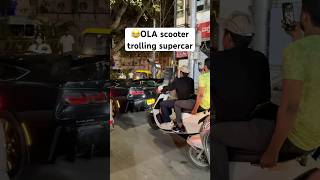 Scooter accident just missed with Supercar supercar bangalore [upl. by Siseneg906]