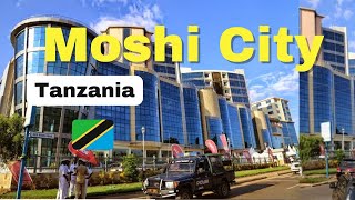 I cant Believe this is Moshi Town Tanzania 4K city tour 2024 [upl. by Alyahsat]