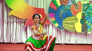 Folk dance  Malayalam  Adiye keladiye  Fifth standard student  A grade [upl. by Isidora]