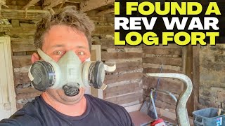 I Found a Revolutionary War Log Fort Inside a House [upl. by Basir]