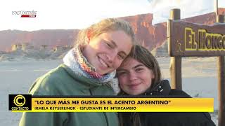 quotEl acento argentino me encantaquot  Irmela Keyserlingk estudiante de intercambio [upl. by Avat]