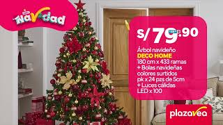 ¡Los adornos navideños que buscas 🌟🎄 a precios BAJOJOJ🎅S en plazaVea y plazaVeacompe 📲 [upl. by Eimarej185]