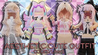 Aesthetic Outfit codesLinks for berry avenue and bloxburg in roblox [upl. by Drawoh160]