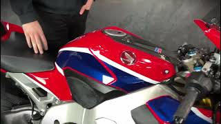 JORDAN BIKES For Sale Honda CBR1000RR Fireblade SP 2019 19 plate with only 6497 miles £12790 [upl. by Andri]