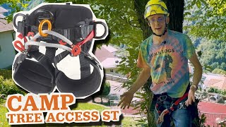 Comfort and Versatility  CAMP Tree Access ST Saddle  Product Review [upl. by Yeblehs]