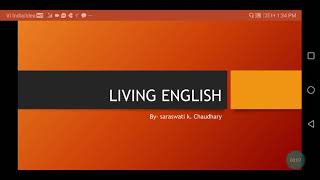 Living English classIV chapter7 Hickory Dickory Dock [upl. by Howlyn196]