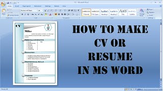 Professional 🔥 Resume For Fresher  Resume Kaise Banaye  Resume Format [upl. by Warfourd]