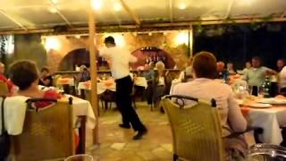 Arillas Hotel Marina Greek night 1 [upl. by Naginarb]