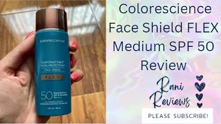 Colorescience Flex SPF 50 Medium for Skin of Colour [upl. by Milon]