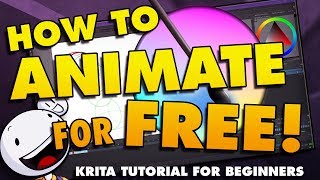 How To Animate in Krita for Beginners  FREE ANIMATION SOFTWARE [upl. by Leinehtan962]