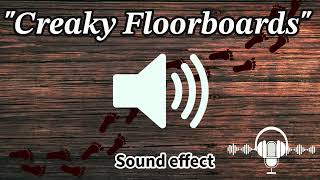 Creaking Floorboards  Free Sound effects SFX [upl. by Gardie]