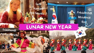 Korean Lunar New Year vlog  living in Seoul South Korea [upl. by Belter]