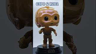 C3PO and R2D2 Funko Pops shorts starwarsfunkopops c3po r2d2 starwars funkopop funkopops [upl. by Lexie]