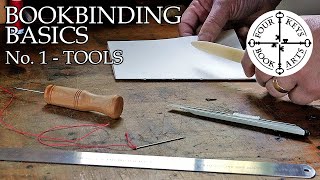 Bookbinding Basics Chapter 1  Basic Tools  Easy Options to Get Started Bookbinding [upl. by Saum]