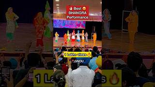 Best 😍 Bhangra 👌🏻 Ever ❤️🔥 dance bhangra gidha jashan gnduamritsar viralshorts shorts [upl. by Aneehta563]