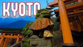 We climbed the TALLEST Shrine in KYOTO JAPAN │ 30 Days in Japan [upl. by Aniala]