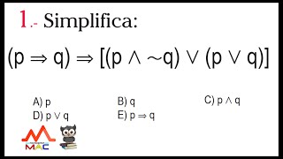 LÓGICA PROPOSICIONAL  EJERCICIO 1 [upl. by Ancell]