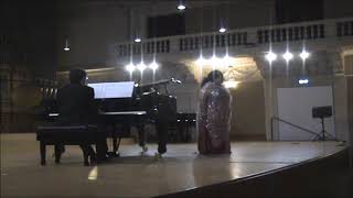 Astrea Amaduzzi performs Casta Diva from Bellinis Norma in G major orig key  Live Rome 2018 [upl. by Diane884]