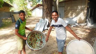 வீட்டில் ஒரு விருந்து Jaffna cooking  Sri Lanka traveler Tamil Vlog [upl. by Aikemit]