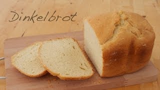 Brot Rezept Dinkelbrot mit Joghurt ca 750 g  Brotbackautomat Unold  besser als Toastbrot o [upl. by Jonme]