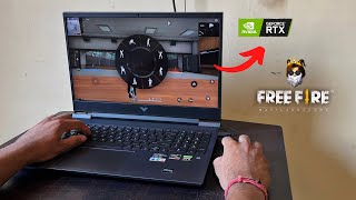 Ryzen 7  RTX 3050  HP Victus 16  16gb Ram  Free Fire Gameplay [upl. by Naz]