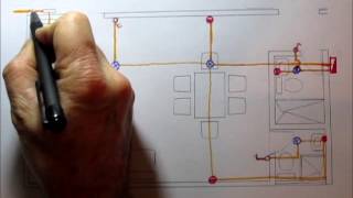 INSTALACIONES ELÉCTRICAS DE UNA CASA Interpretación de planos [upl. by Aohk]