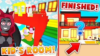 KIDS ROOM And FINAL NEW HOUSE REVEAL In Adopt Me Roblox [upl. by Nerval]