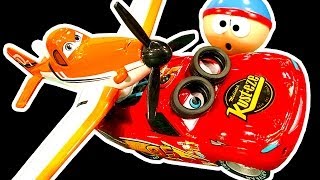 Dark Side Knock Off Toy Shopping Nightmare Thomas Tank Lightning McQueen Lego Toy Story [upl. by Colvin]