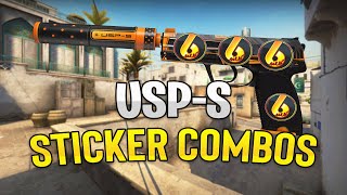 Best USPS Sticker Combinations  CSGO [upl. by Alathia772]