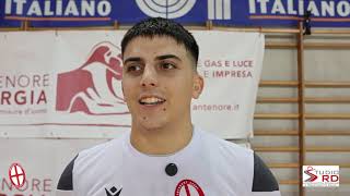 Antenore vs Futsal Atesina intervista a Simone Ballarin [upl. by Bab347]