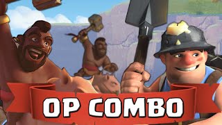 MINER amp SCHWEINEREITER COMBO ★ Clash of Clans ★ COC GERMAN DEUTSCH HD ★ [upl. by Arrakat]