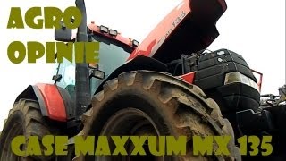 Agro Opinie Case Maxxum MX 135 w pracy [upl. by Becket]