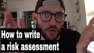 How to write a risk assessment  Toolbox Tuesday [upl. by Monk541]