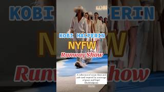 NEW YORK FASHION WEEK RUNWAY SHOW What it’s like to go one Kobi Halperin SS25 nyfw fashion nyc [upl. by Doykos]