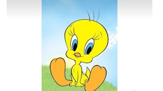 How to draw tweety bird  Step by step tutorial tweety birds [upl. by Naved]