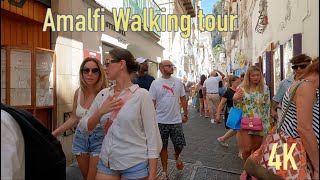 Amalfi Unveiled A 4K Walking Tour of Italys Coastal Gem and Valle delle Ferriere  ▶ 111 mins [upl. by Cynde]