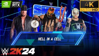 Undertaker vs The Boogeyman vs Rey Mysterio MATCH 4K [upl. by Alien791]