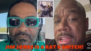 Wack 100 SENDS STRONG WARNING To Jim Jones quotJIMMY IS A RAT SNITCH AFTER GETTING BEAT UP AT AIRPORTquot [upl. by Nymassej902]