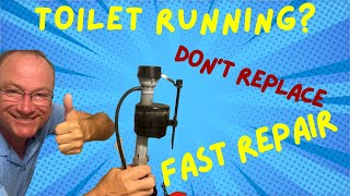 How to Fix a Running Toilet [upl. by Neivad500]