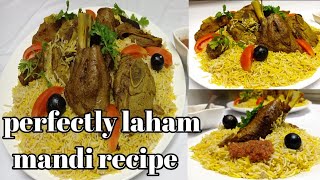 how to make Arabic laham mandi recipe Saudi mutton mandi perfectly recipe Saudi luxury hotel recipe [upl. by Bolte]