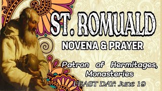 St Romuald Novena and Prayer  Pray for 9 Consecutive Days [upl. by Eatnoled]