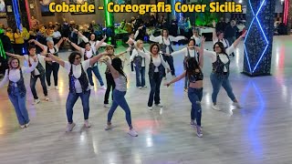 Cobarde  Coreografia Cover Sicilia Bachata di Gruppo 2024 [upl. by Ahcsrop]