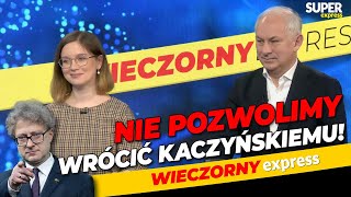 NIE pozwolimy WRÓCIĆ Kaczyńskiemu Matysiak i Napieralski SKŁADAJĄ obietnicę NA WIZJI [upl. by Johnny]