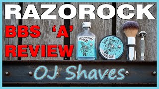 Razorock NEW BBS A July 2021 Razor Review  Blue Label Barbershop  Razorock 24mm Aluminum [upl. by Barbaraanne310]