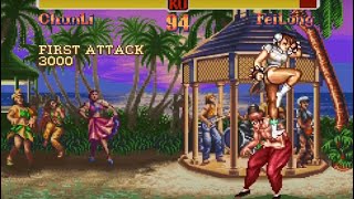 CPU Controlled Tournament 72324  Super Street Fighter 2 SNES [upl. by Blim]