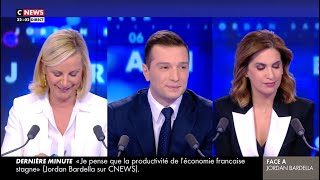 Jordan Bardella sur CNEWS  « Le quotidien des Français nintéresse pas Emmanuel Macron » [upl. by Elnar340]