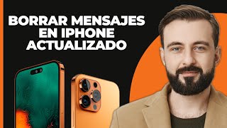 Cómo borrar mensajes en iPhone ACTUALIZADO [upl. by Willing]