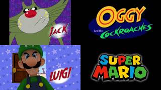 Oggy and the CockroachesMario and the Koopas comparison [upl. by Nuawed]