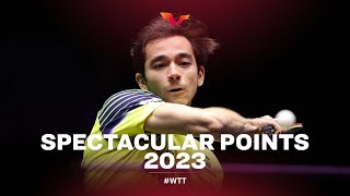 BEST Table Tennis Points of 2023 🤩 [upl. by Cogan]